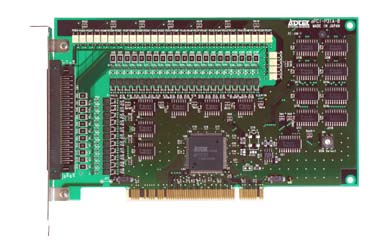 入力32点/出力32点絶縁型パラレルI/OボードaPCI-P31A ※アドテック